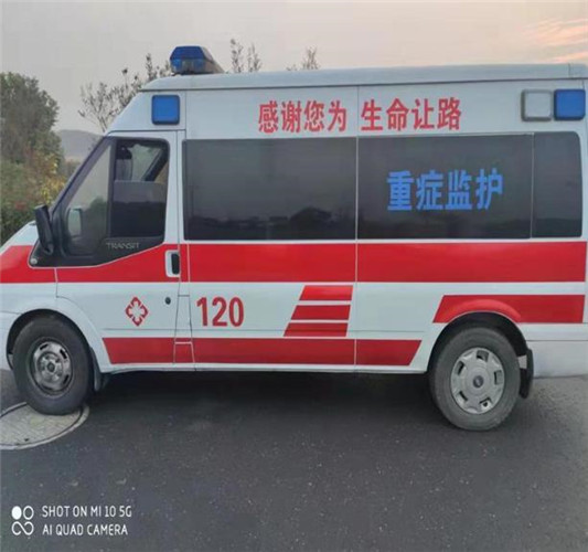 安宁救护车出租服务案例3